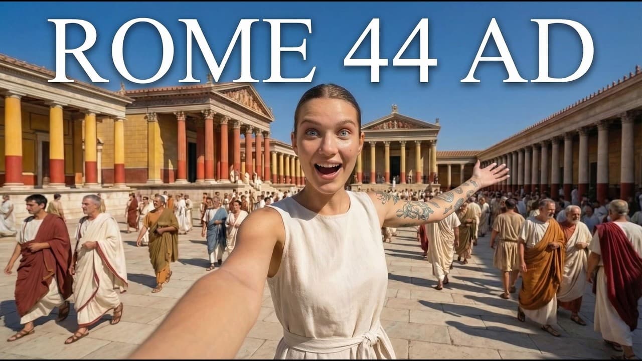 I time travelled to Ancient Rome! (Vlog)