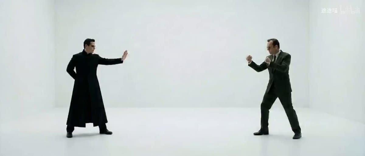 Neo vs. Agent Smith